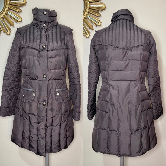 BETSEY JOHNSON down feather puffer coat